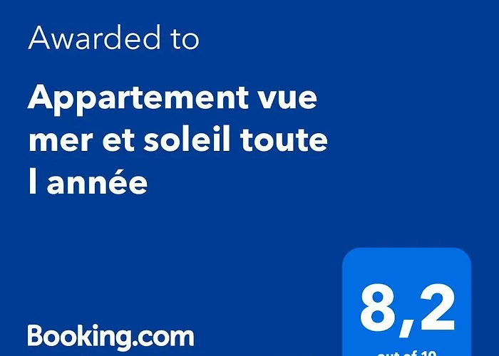 Appartement Vue Mer Et Soleil Toute L Annee